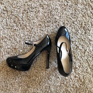 Nine West Patent Pumps
